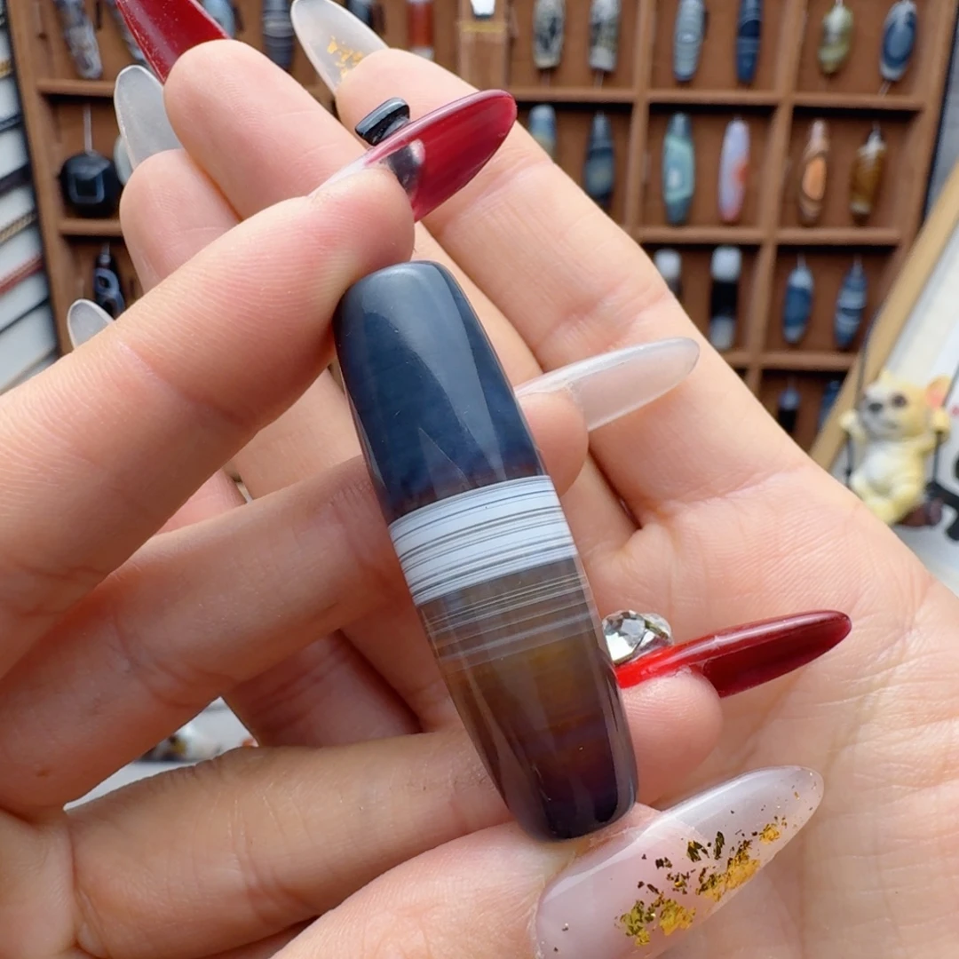 玛瑙/玉髓未镶嵌锁骨