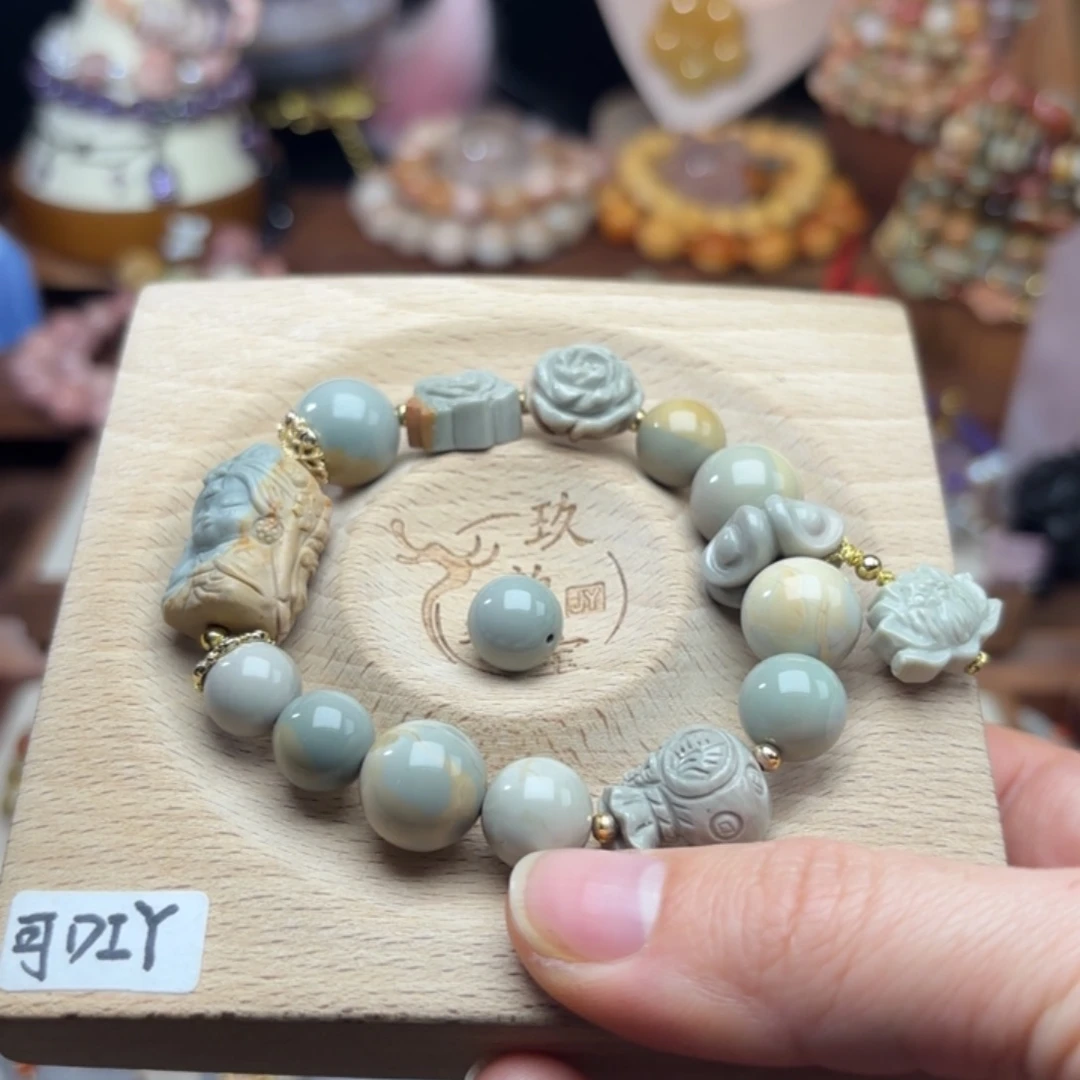 石英质玉珠宝半成品未镶嵌P****N