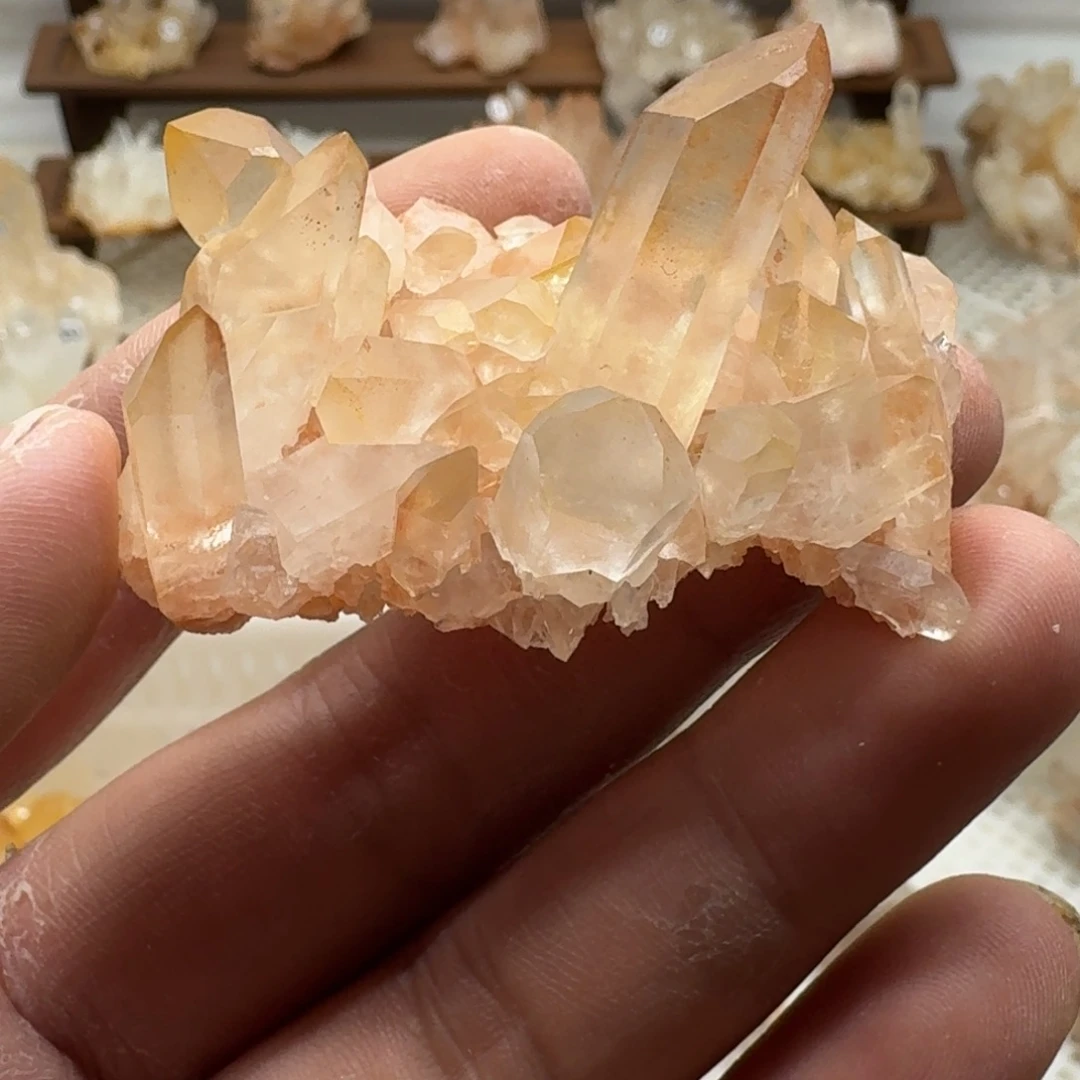 琼***蒙银S925镶嵌珠宝半成品水晶