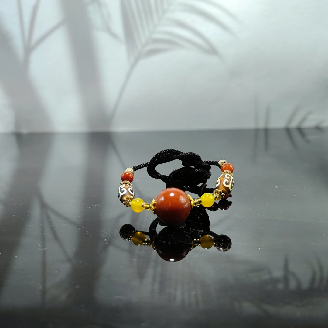 N玛瑙单珠吊坠0572