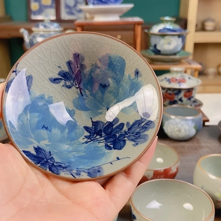 瓷片手工制作工艺精湛等