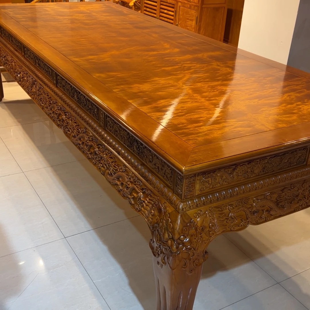 青***悔金丝楠金丝楠家具桌子320