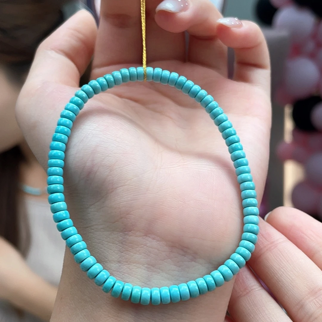 绿松石未镶嵌颈饰