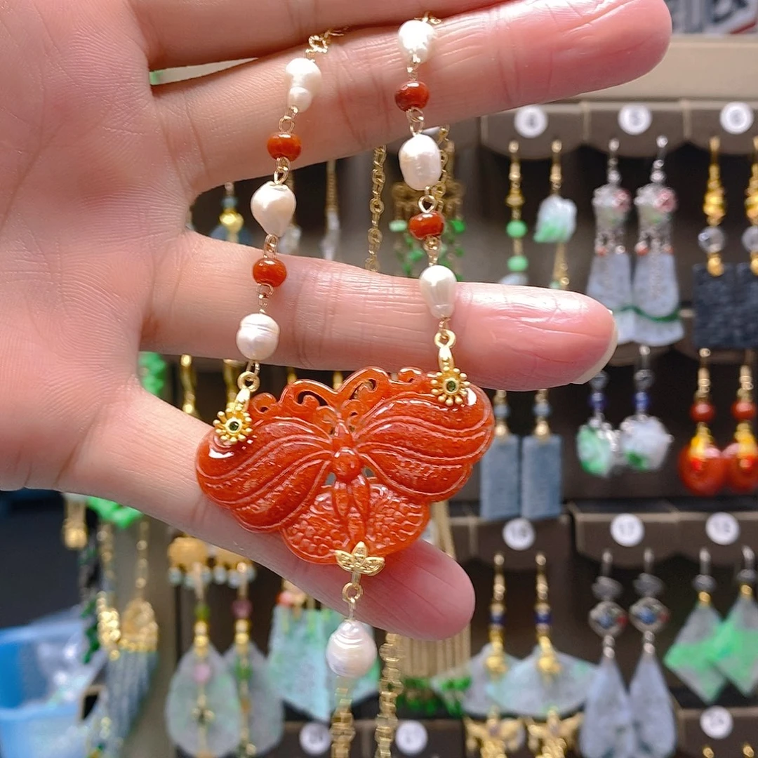 未镶嵌翡翠耳饰翡翠