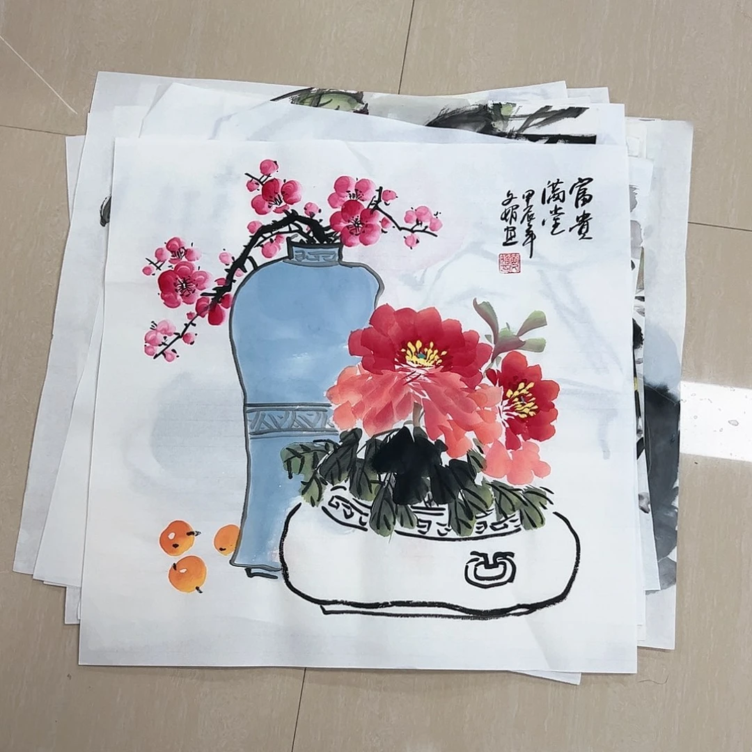 国画精品国画作品