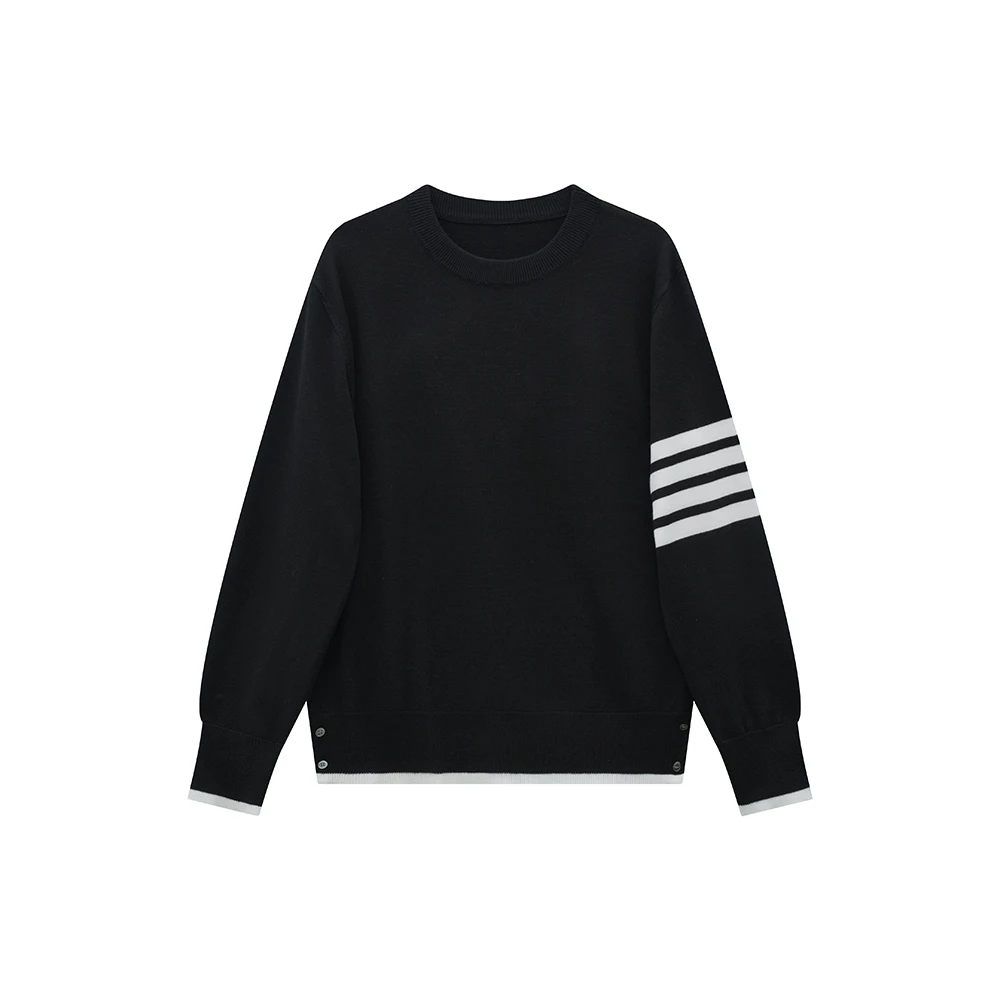 【官方正品】THOM BRANDICE汤姆布郎TB羊毛针织圆领毛衣打底亲肤