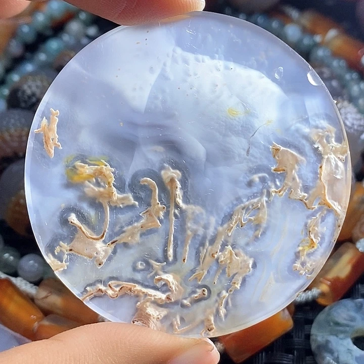 未镶嵌颈饰玛瑙/玉髓