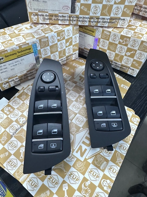 ZUF适用于宝马7系 F02 F18 F07主驾驶玻璃升降器开关车窗按键开关