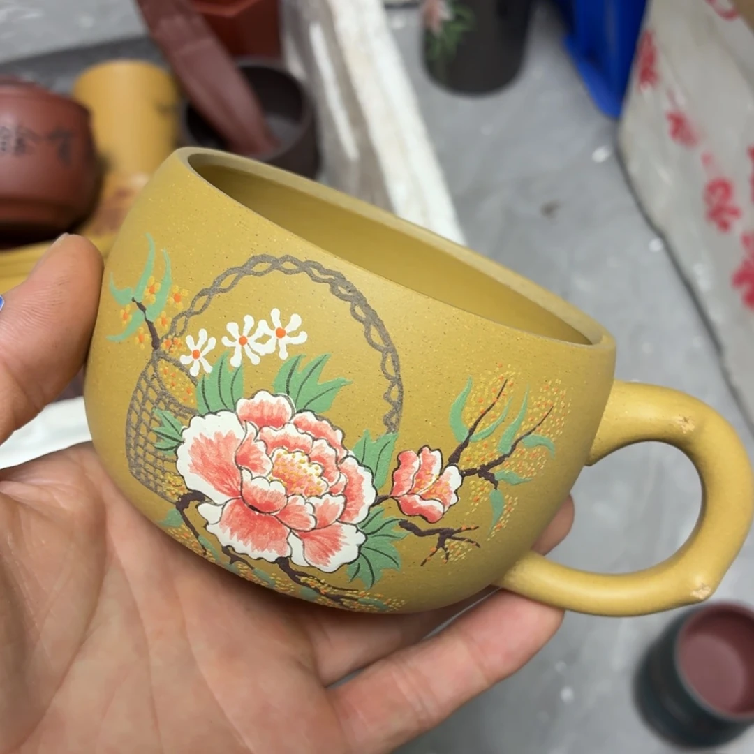 茶杯紫砂瑕疵不退不换介意勿拍