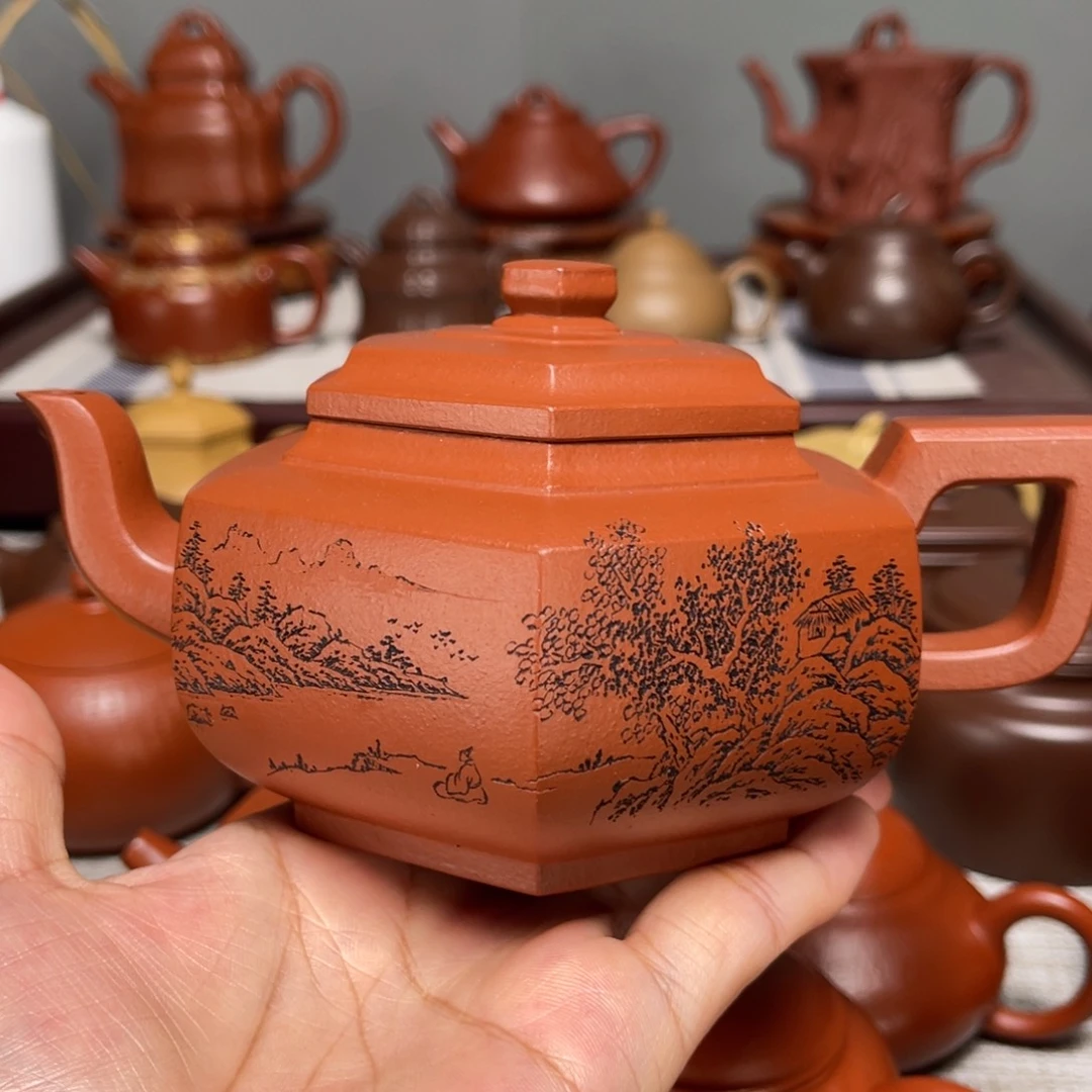 茶壶紫砂豪*全手工制作320cc