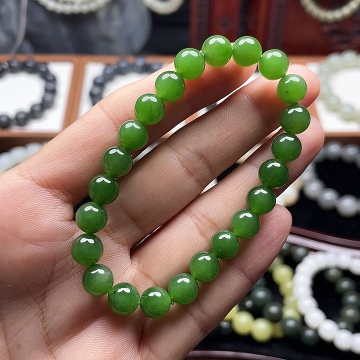继***笑和田玉未镶嵌手串