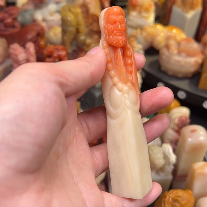 老挝石达摩悟禅放漏印章