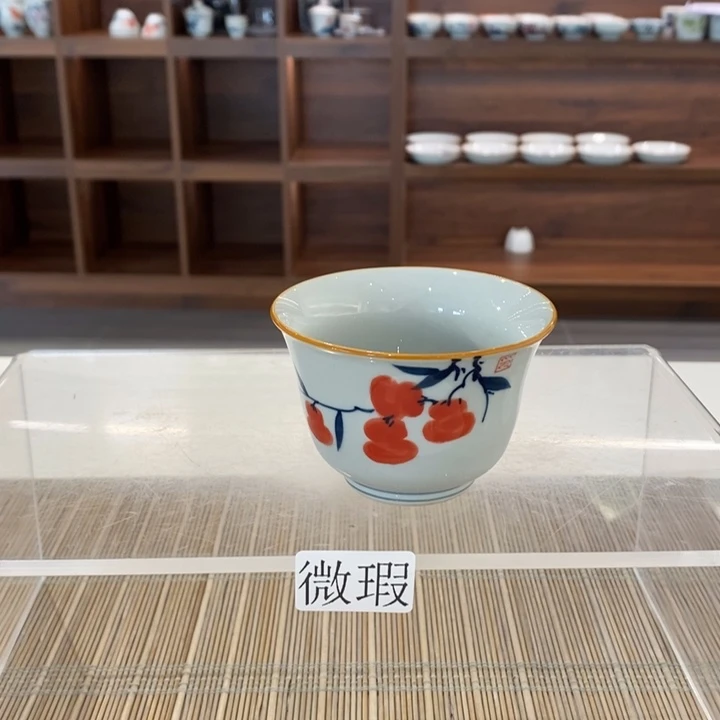 釉下老陶泥手工绘制