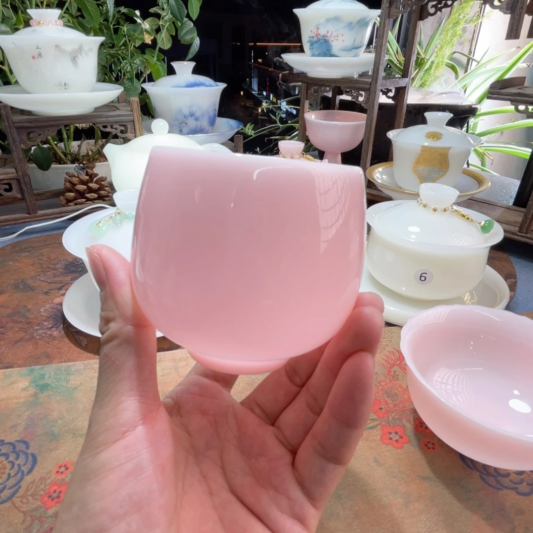 冰晶璞玉粉黛龙蛋杯
