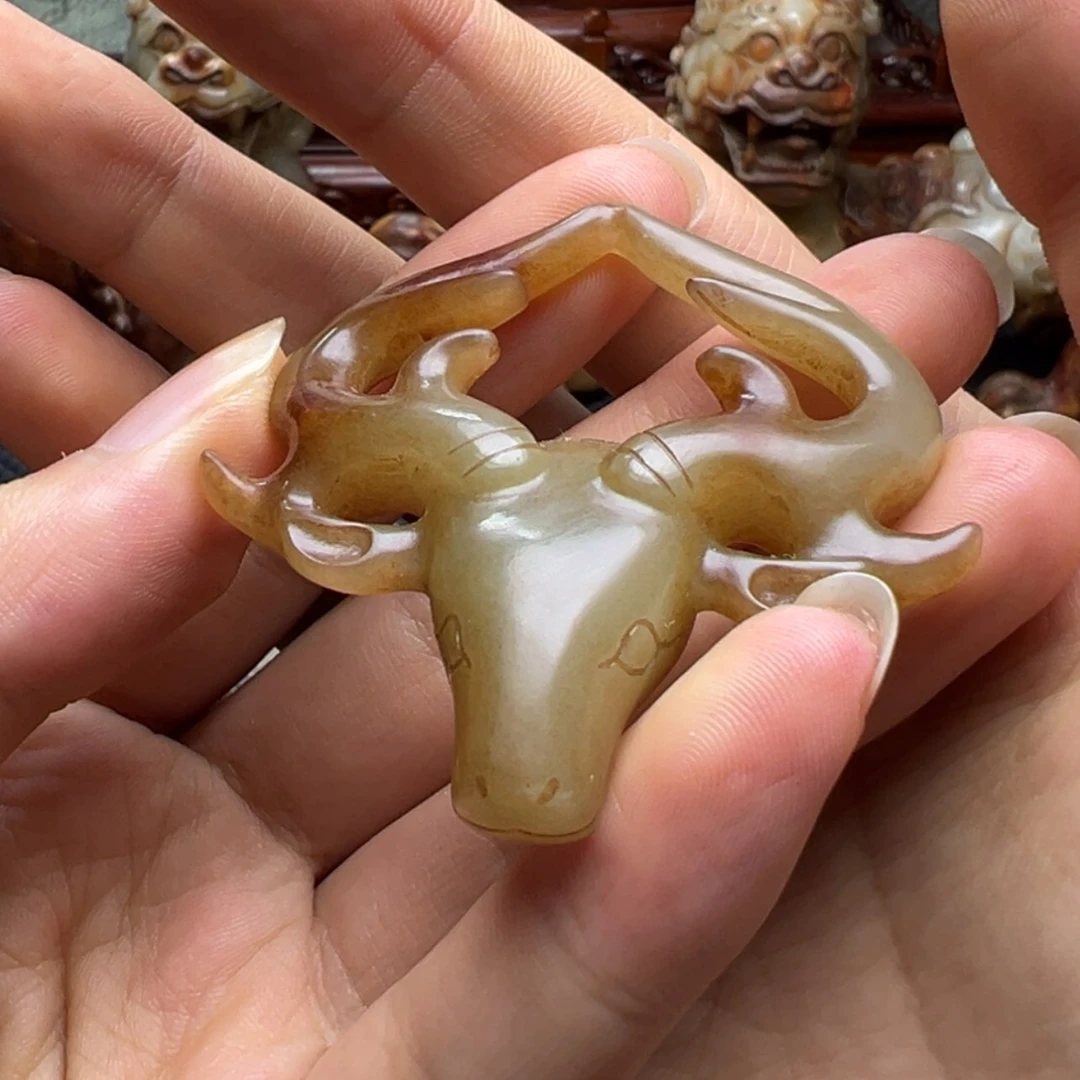 【闪购商品】未镶嵌和田玉（糖玉）挂件
