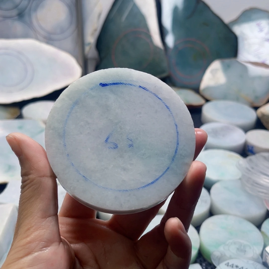 婉***婉定制翡翠未镶嵌缅甸翡翠