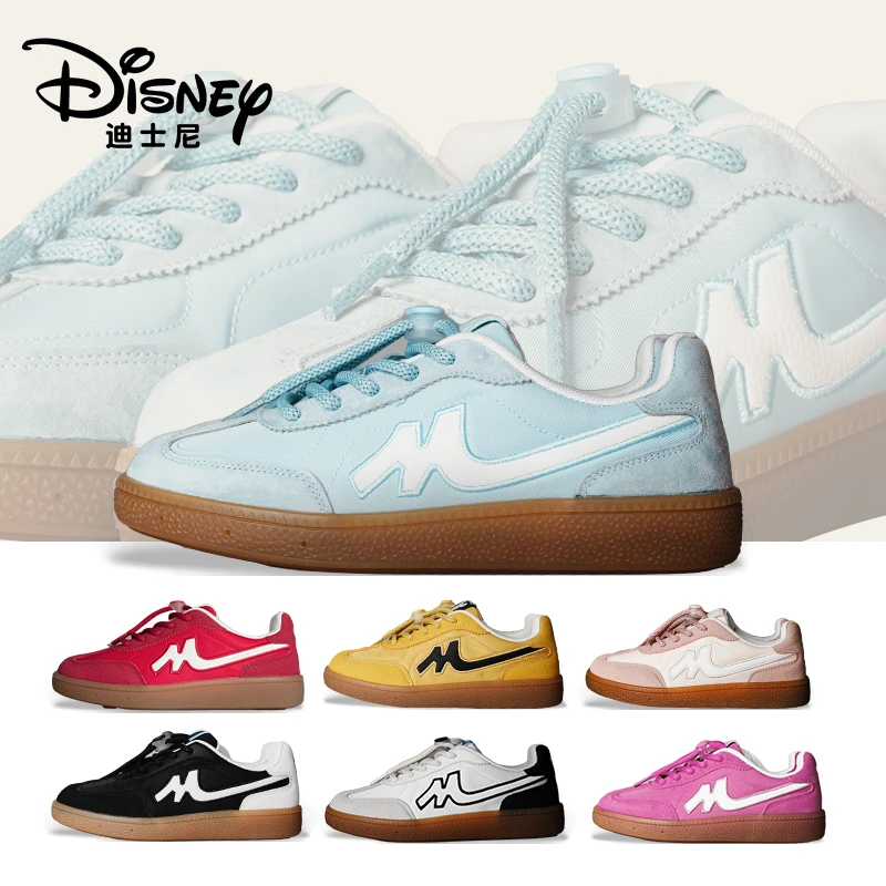Disney迪士尼2025春夏季新款休闲百搭女鞋低帮德训鞋潮鞋情侣亲子
