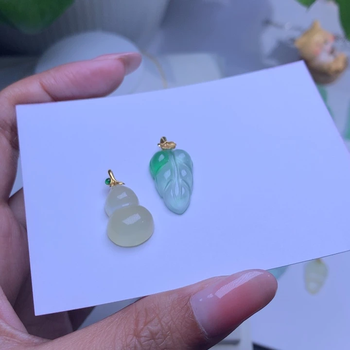 芸***生冰飘花叶子和冰黄葫芦