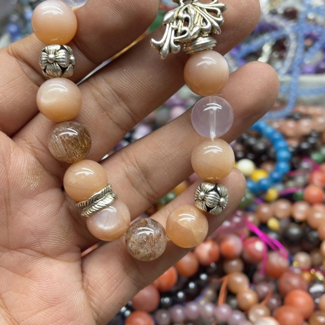 银S800镀金镶嵌颈饰紫晶