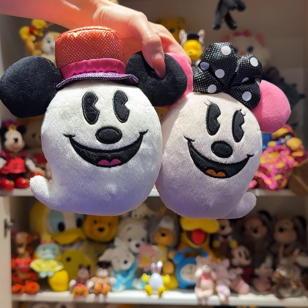 毛绒一对公仔米奇米妮幽灵