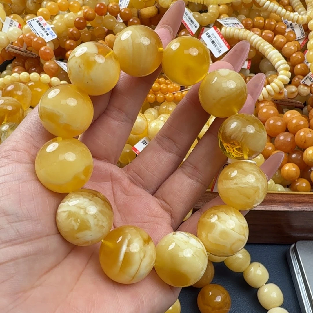 琥珀未镶嵌珠宝奇石