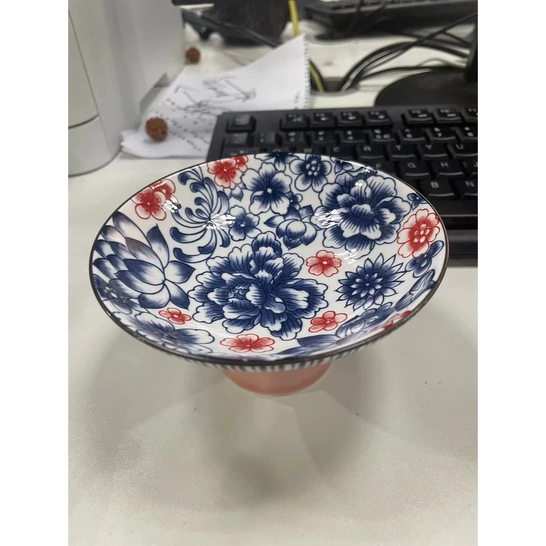 【闪购链接】牡丹花果盘X543