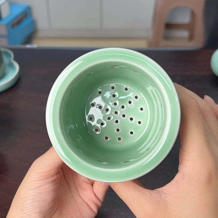 小米茶器龙泉云间青瓷