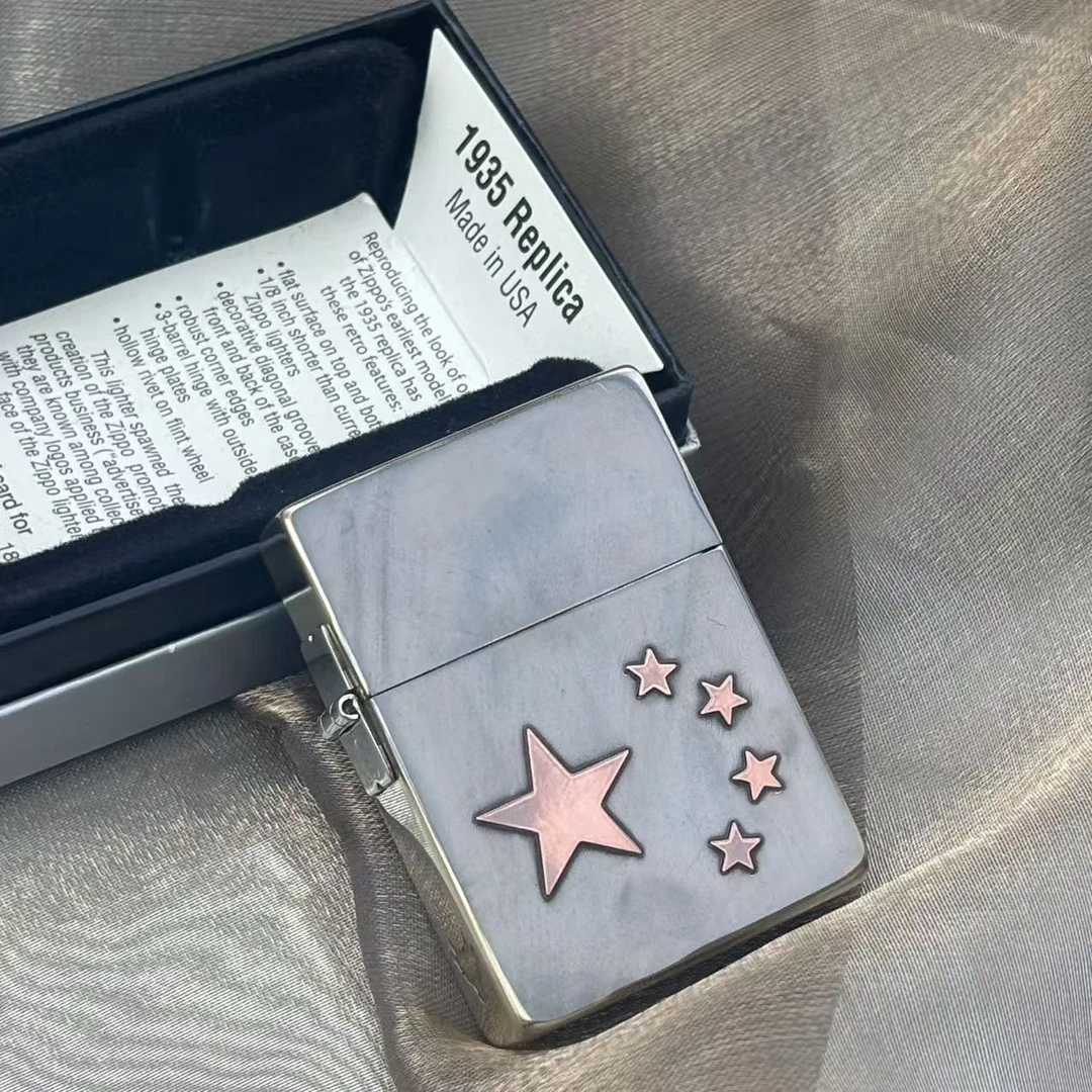 ZIPPO 打火机正品  1935.25紫铜镶嵌三代  1690【大白专属】