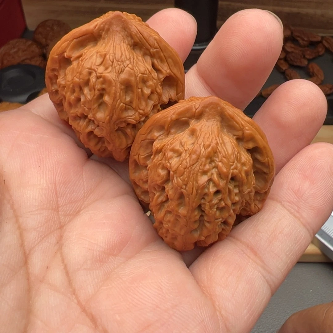 把件文玩核桃观音肚33