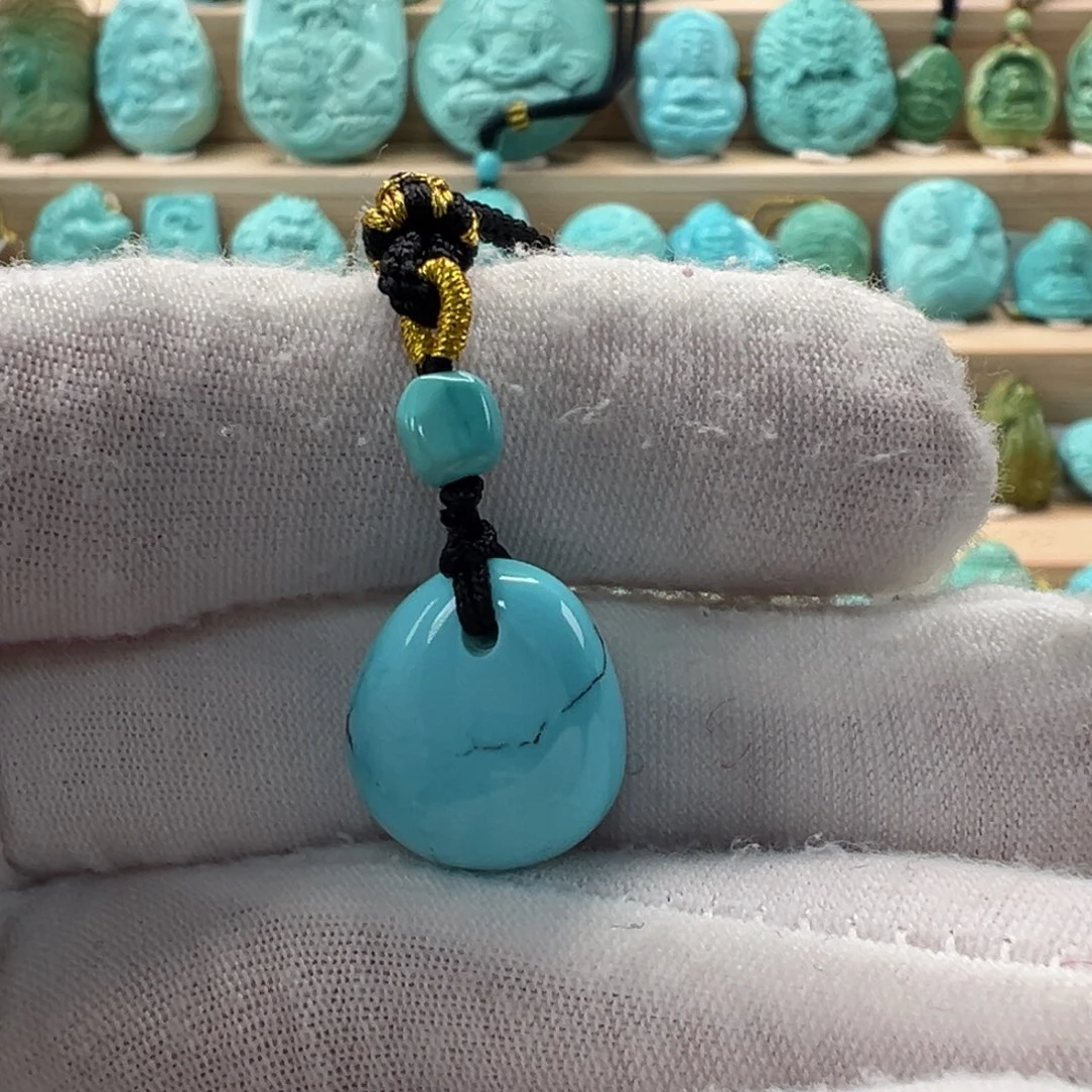 未镶嵌绿松石随形14.5mm