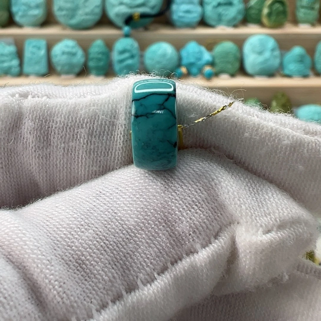 未镶嵌绿松石直切珠11x5.5mm