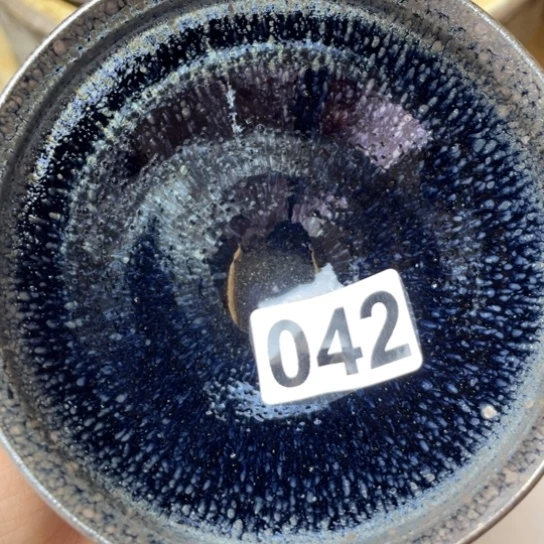茶盏沐雨茶器柴烧主人杯
