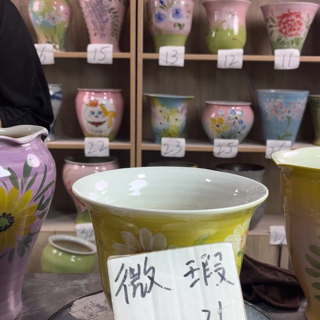 景德镇陶瓷花盆花盆