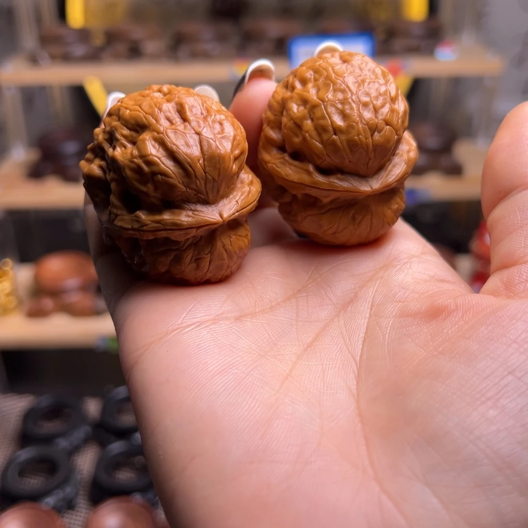 D****把件桃核玄武金蟾H02