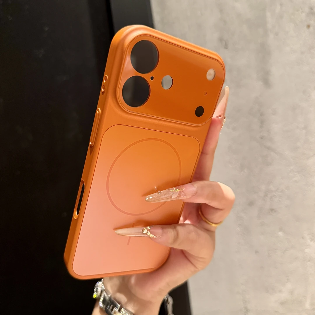 高级新款磁吸适用苹果17promax手机壳网红iPhone16个性15气质14女