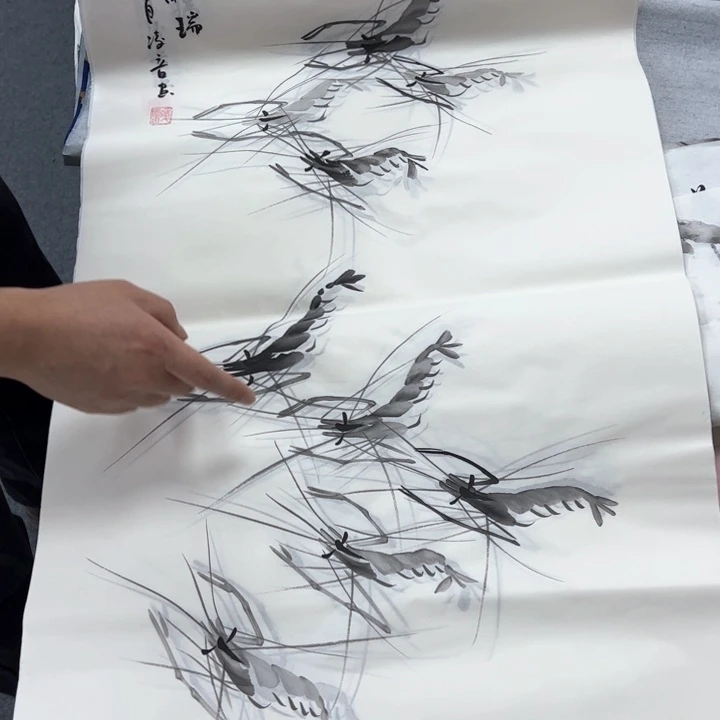 国画纯手绘作品欣赏图