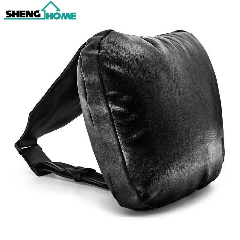 奥迪原厂头枕小羊皮真皮护颈枕高档原装品质悦心以心系列正品保证