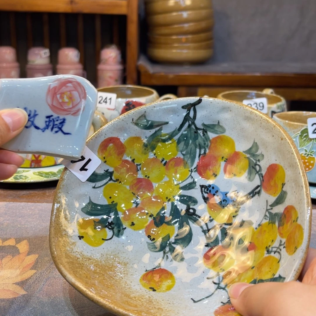 瓷片景德镇手工制作