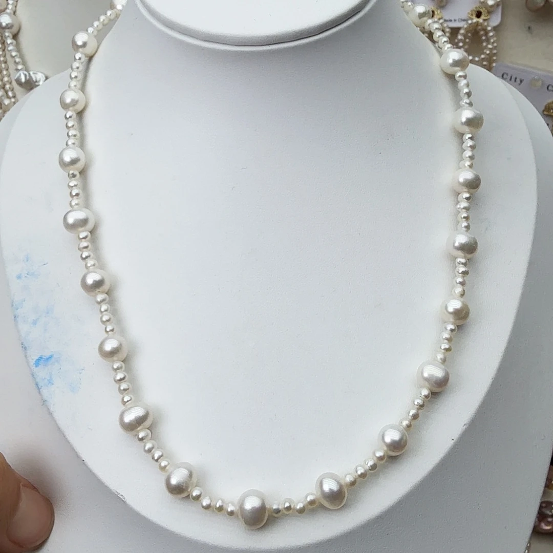 淡水珍珠未镶嵌颈饰