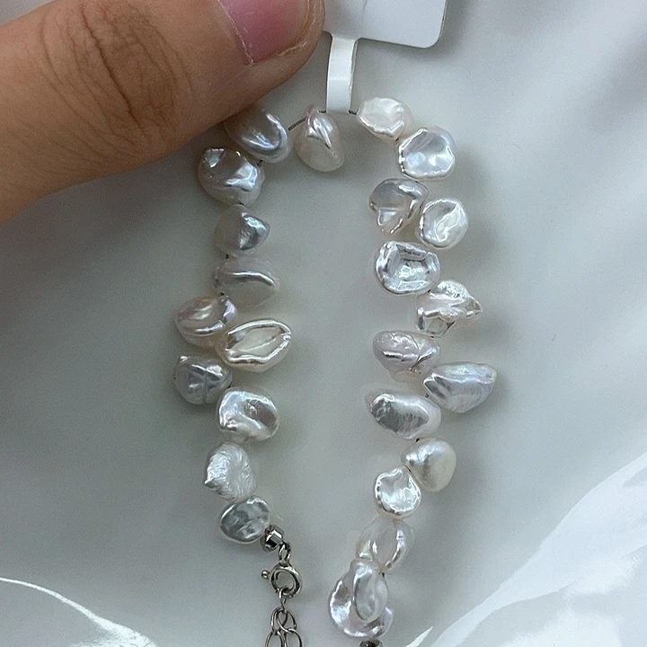 未镶嵌颈饰淡水珍珠