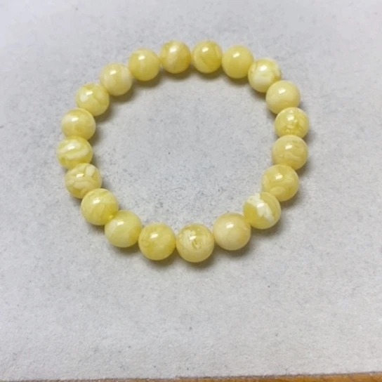 裸石蜜蜡未镶嵌串