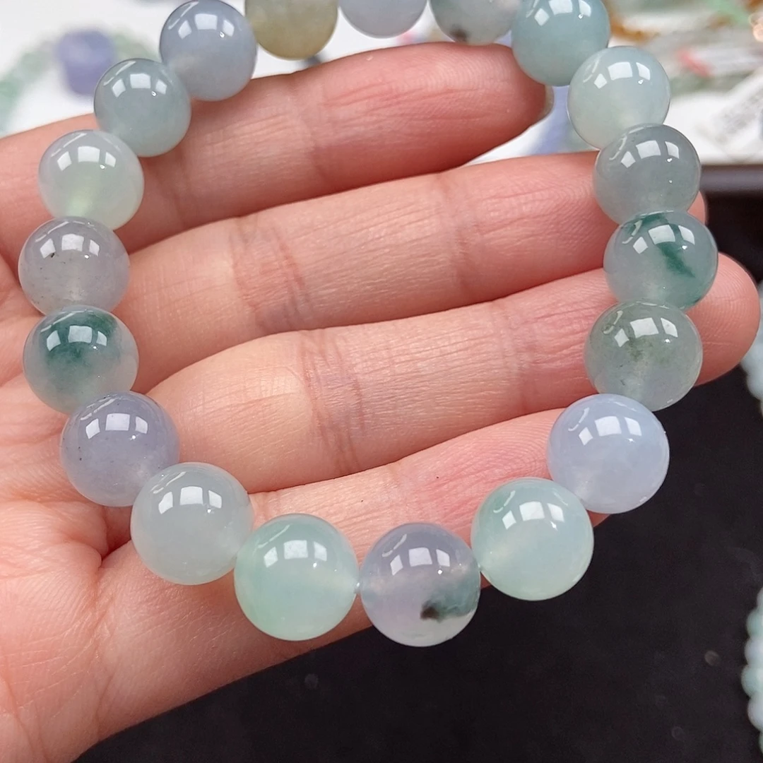 翡翠未镶嵌手串卡1