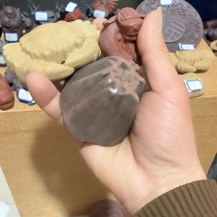 紫砂茶宠暖*光雕塑瑕疵茶宠