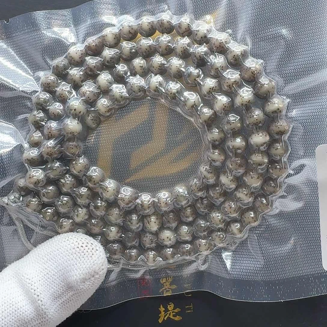 星月菩提吊坠18梵天小冰糖一线天针尖星7圆108一物一图