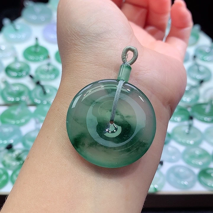 颈饰未镶嵌翡翠49尺寸34*6.0