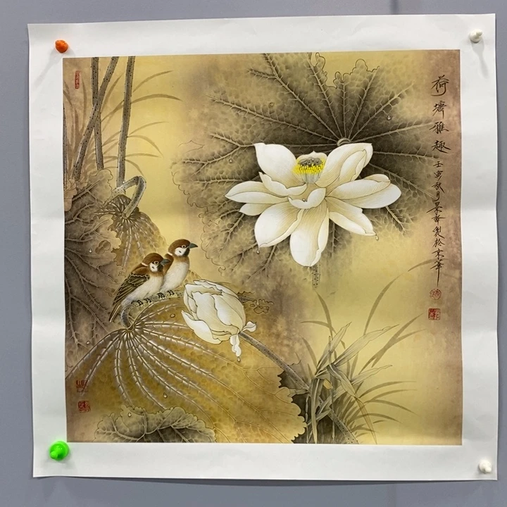 手绘作品等多种形式进行