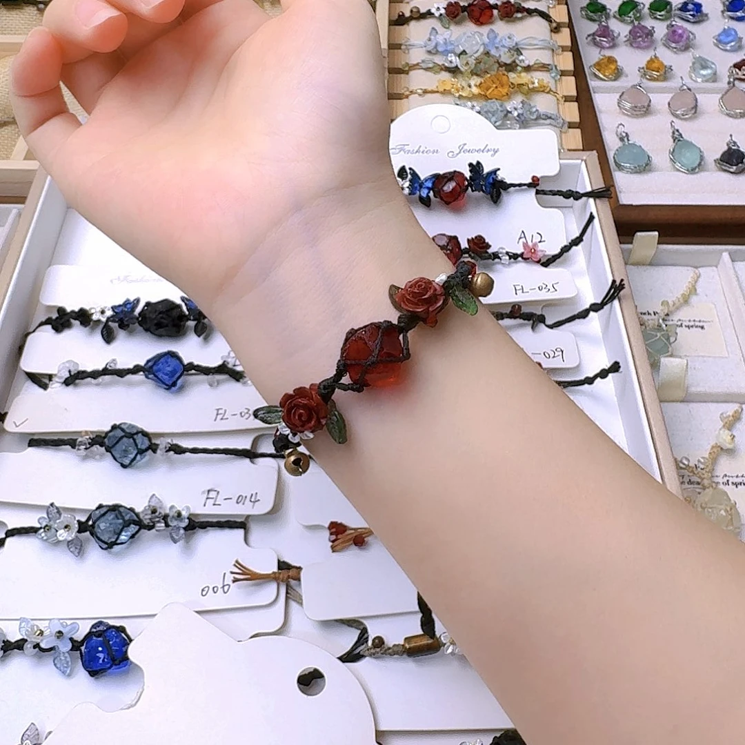 石英石铁合金009手链