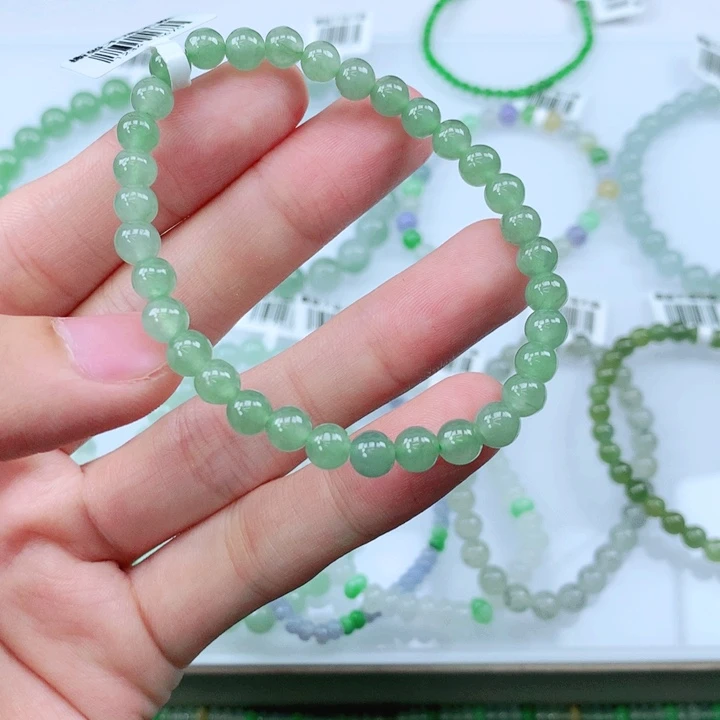 未镶嵌手链翡翠翡翠