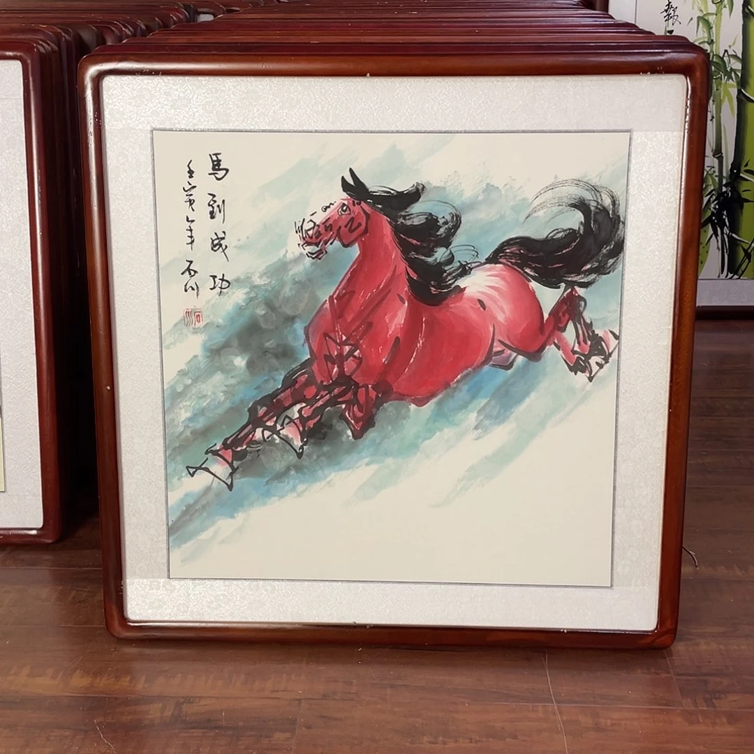 国画带框尺寸63*63厘米