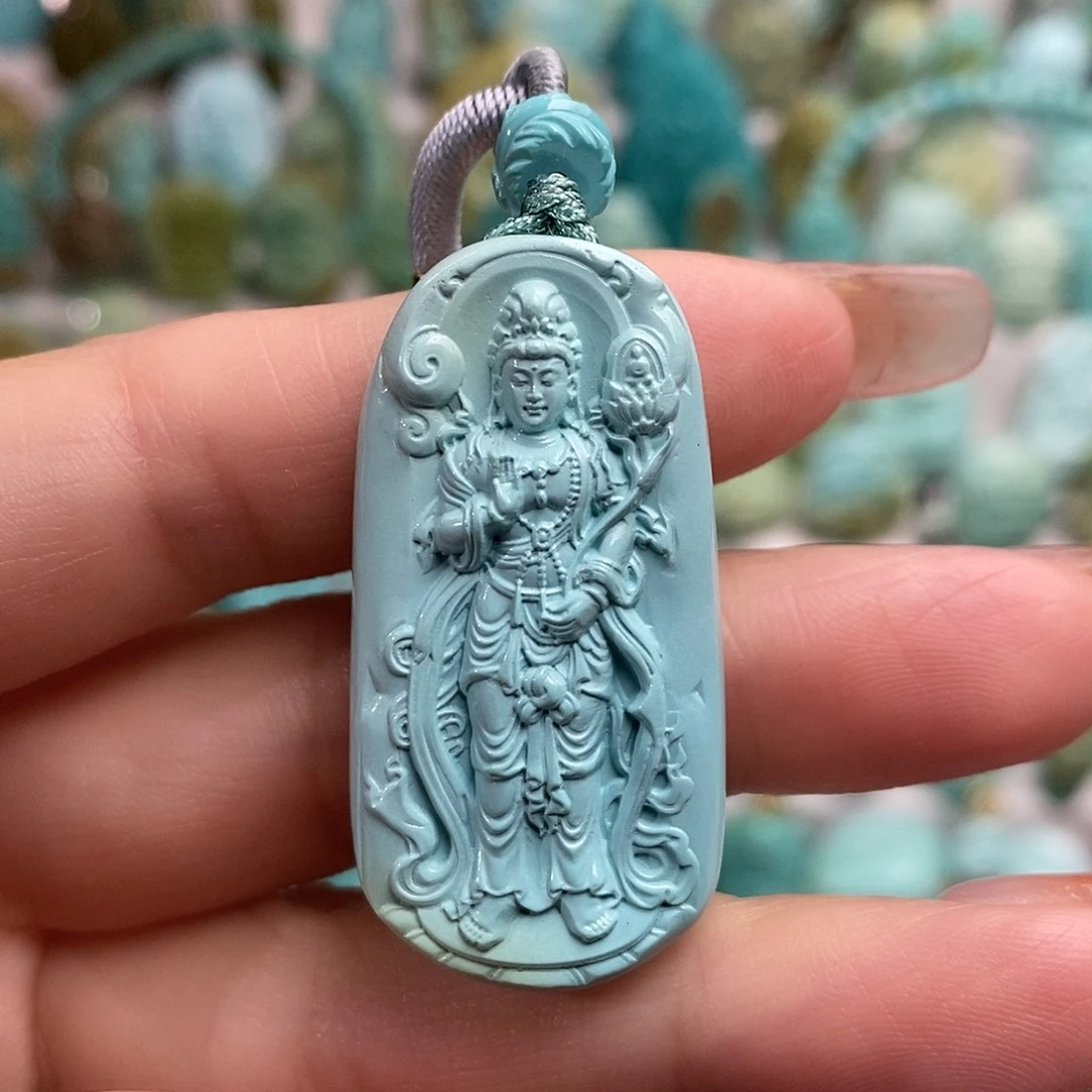 刘***健绿松石未镶嵌绿松石